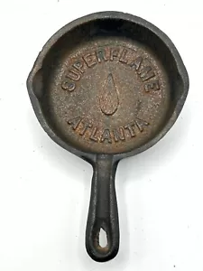 Vintage Superflame Atlanta Miniature Cast Iron Pan. 6” Long. 4” Wide. - Picture 1 of 4
