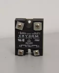 Crydom A2440 90-280V 40A Solid-State Relay - Picture 1 of 5