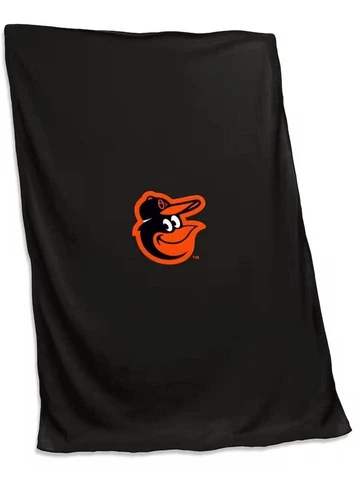 Baltimore Orioles MLB 54'' x 84'' Sweatshirt Blanket - F43135156 Cover