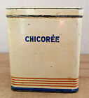 Antike Dose Werbung Fohlen Chicorée Vintage Deko