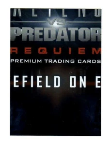 ALIENS VS PREDATOR REQUIEM MOVIE BATTLEFIELD FOIL INSERT CARD B8 - Bild 1 von 2