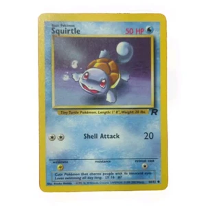 Squirtle 68/82 Team Rocket Pokemon Card 1st Edition Vintage - Picture 1 of 7