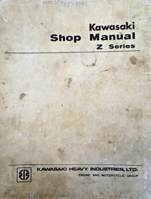 OEM 1973 KAWASAKI Z1 900 SERVICE MANUAL Z SERIES - Image 1 of 4