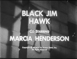BLACK JIM HAWK (1956) John Derek, Marcia Henderson, George Keymas 16mm Original - Picture 1 of 8