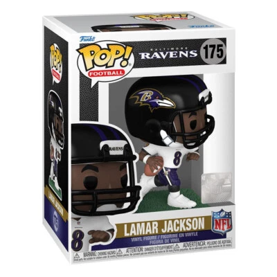 Lamar Jackson NFL Baltimore Ravens POP! Football #175 Vinyl Figur Funko