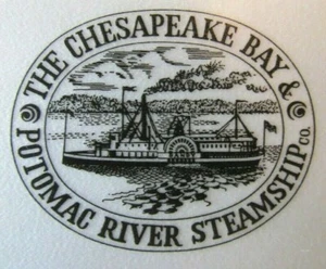 BARCO DE VAPOR: BARCO DE VAPOR CHESAPEAKE BAY & POTOMAC RIVER (WASHINGTON DC NORFOLK) -F22 - Imagen 1 de 2