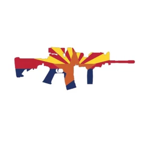 Arizona State Shape AR15 Sticker - Picture 1 of 3
