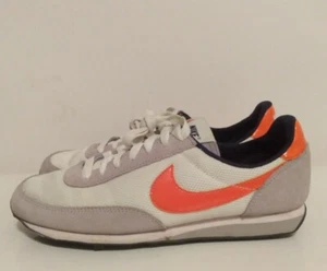 Nike Elite GS Sneakers Shoes Gray White Orange 418720-103 6Y Waffle  - Picture 1 of 12