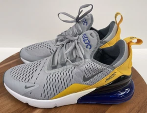 Nike Air Max 270 Wolf Cool Grey Blue Size 7Y Shoes Sneakers 943345-014 - Picture 1 of 14