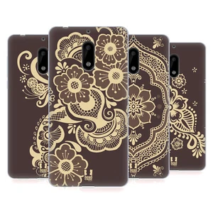 HEAD CASE DESIGNS HENNA SOFT GEL CASE FOR NOKIA PHONES 1 - Picture 1 of 11