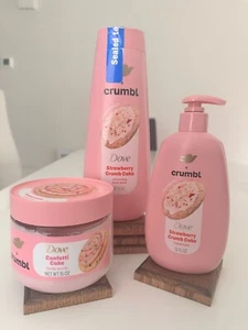 Set Of 3 Limited Edition Dove x Crumbl โ Ready to Ship! *SHIPS FAST* ๐ - Picture 1 of 9
