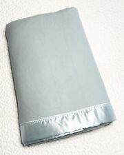 Vintage Fieldcrest Queen Acrylic Blanket 90x90 Beautiful Pale Greenish-Aqua