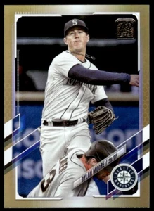 2021 Topps Update GOLD FOIL Dylan Moore Seattle Mariners #US228 - Picture 1 of 2