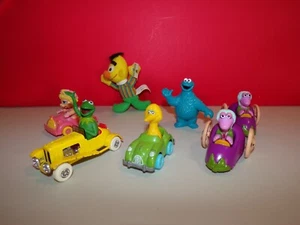 Sesame Street Lot CORGI KIRMIT PLAYSKOOL BIGBIRD MISS PIGGY COOKIE MONSTER ++ - Picture 1 of 7