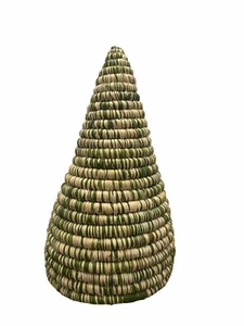 Christmas Tree Green Woven Target Threshold Figurine Tabletop Decor 9.5 Inch - Picture 1 of 5