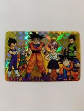 TAÏWAN HK carte prism non Officiel dragon ball No carddass sticker art co