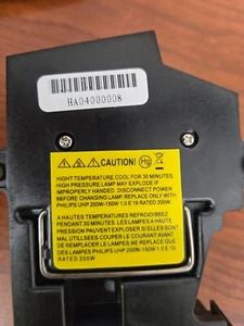 Replacement Lamp for Optoma EZPRO716 Projector (Philips Bulb) - Picture 1 of 5