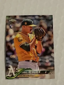 Daniel Mengden HMT6 2018 Topps Chrome Update Rookie RC - Picture 1 of 2