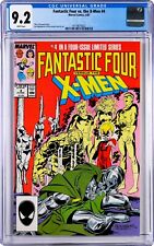 Fantastic Four vs X-Men #4 CGC 8.5 (Mar 1987, Marvel) Chris Claremont, Doom Anya
