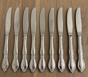 9er Set - Oneida Community Stainless CHATELAINE - Tafelmesser - Bild 1 von 15