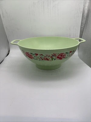 Colador de melamina Pioneer Woman 3 cuartos colador de plástico jardín fiesta floral Foto 1 de 4