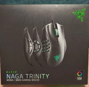 Souris gaming filaire Razer Naga Trinity 16K DPI RGB MMO 2 panneaux latéraux testés - Photo 1/5