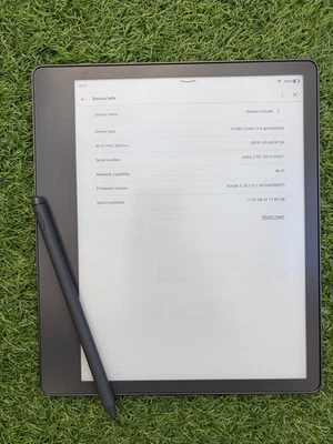 Amazon Kindle Scribe 2024 2 Gen  16GB Premium Pen,  Grey - Image 1 of 4