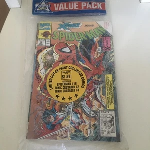 Cómics Marvel del 30 aniversario de Spiderman del 16 de noviembre de 1991 XForce se une a Spiderman - Imagen 1 de 7