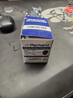 Packard C230A Definite Purpose Contactor 2 Pole 30 Amps 24 Coil Voltage - Image 1 of 4
