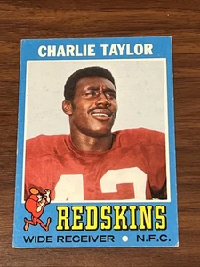 1971 Topps Football Charlie Taylor #26 Washington Redskins 1971CT1 - Picture 1 of 2