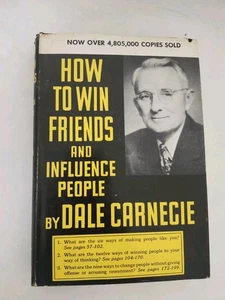 How to Win Friends and Influence People Dale Carnegie 1936, 1964 HC/DJ - Imagen 1 de 5