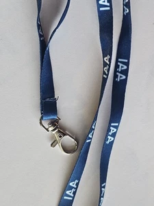 IAA - blau   - Schlüsselband  / Lanyard - Werbung (R3C) - Bild 1 von 1