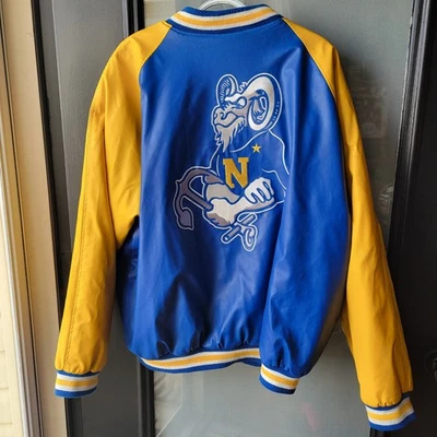 Vintage Steve & Barry’s Navy University Jacket Mens Exrta Large XL Lettermans - Image 1 of 4