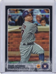 JOSE ALTUVE 2015 TOPPS 2 BLACK PARALLEL #49/64 #620 HOUSTON ASTROS - Picture 1 of 2