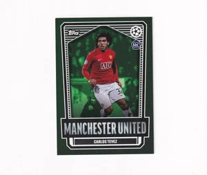 Carlos Tevez /99 2025 Topps Lost Rookie Green Manchester United Verde Paralelo RC - Imagen 1 de 1