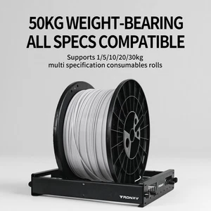 Tronxy Regał na filamenty 1KG 5KG 10KG 30KG Rolka filamentu Uchwyt na filament 1.75 3.00 - Zdjęcie 1 z 9