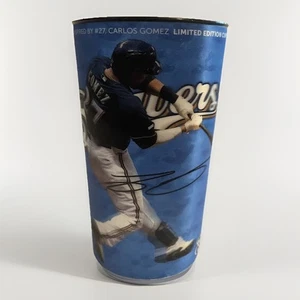 Carlos Gomez Milwaukee Brewers #27 MLB 32oz Drink Cup Limited Edition - Picture 1 of 6