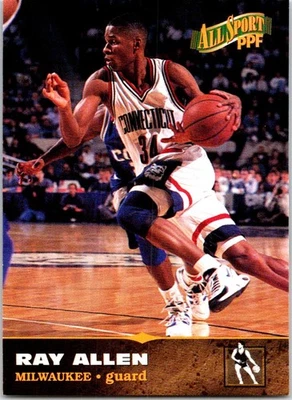 1996-97 Score Board All Sport PPF #12 Ray Allen - Image 1 of 2