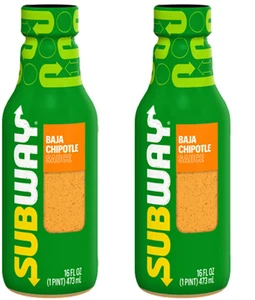 Salsa Chipotle Subway Baja - 16 fl oz - Paquete de 2 - Imagen 1 de 3