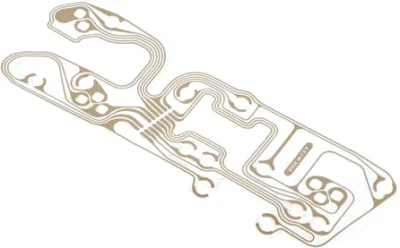 Painel de instrumentos REA circuito impresso 1976 Chevy caminhão com medidores sem tach - Imagem 1 de 2