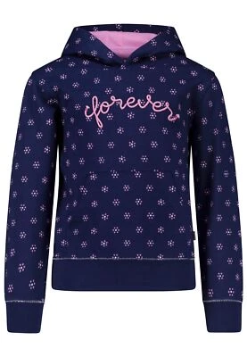 SALT&PEPPER SALT AND PEPPER Kapuzensweat Blumen true navy Gr.116/122 HERBST/Winter 24/25 NEU