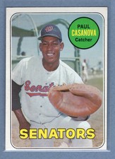 1969 Topps #486 Paul Casanova(b) EX-MT  GO850