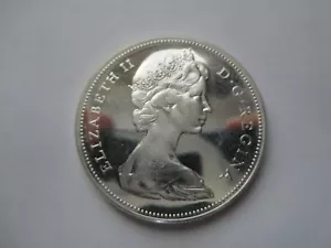 Moneta Argento Un Dollaro Canada 1967 Oca Volante - Foto 1 di 2