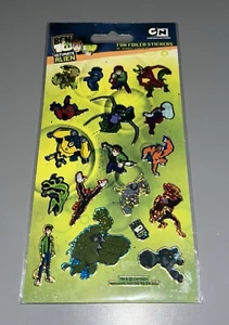Hoja de pegatinas Ben 10 - Pegatinas de dibujos animados - Pegatinas de papel de aluminio delgado pegatina de dibujos animados - Imagen 1 de 3