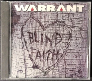 WARRANT BLIND FAITH CD 1991 PROMO CD - Picture 1 of 4