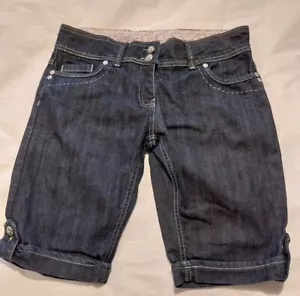 Denim Co dunkelblaue Jeansshorts Größe UK 10 32 W - Bild 1 von 4