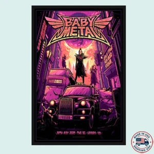 BABYMETAL In Lodon UK Pop Up Exclusive Poster On May 30th 2025 Poster Wall Decor - Picture 1 of 5