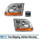 Headlight Set Left & Right For 2002-2003 Ford F-150 FO2502267 FO2503267 FORD Harley Davidson