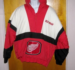 Chaqueta Pullover Vintage Años 90 Detroit Red Wings Logo 7 XL NHL - Imagen 1 de 8