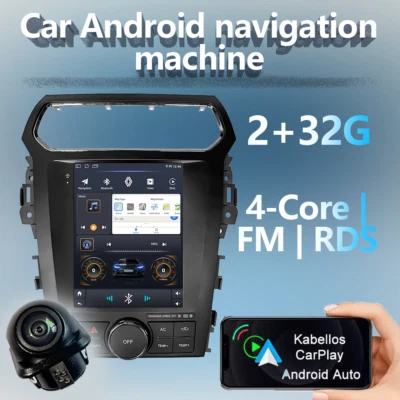 Unidad principal estéreo de navegación de coche para Ford Explorer 2011-2019 9,7" IPS pantalla táctil Foto 1 de 4